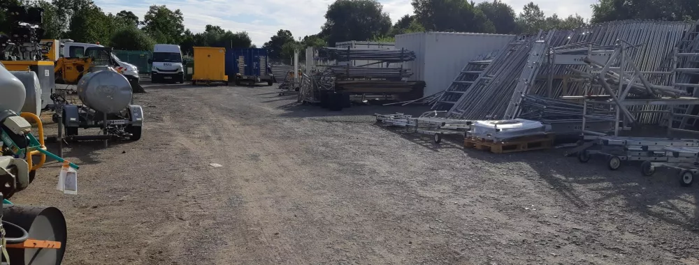 zone de stockage ou stationnement