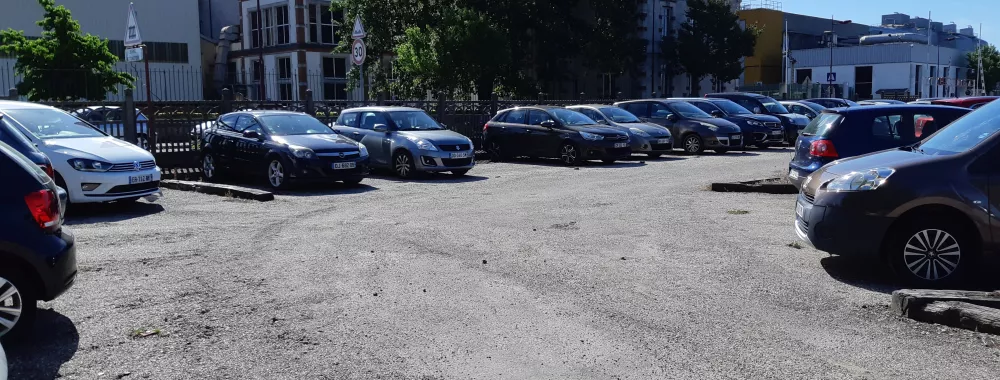 Zone de stationnement 