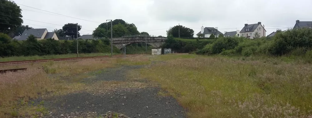 Terrain nu à louer sur la commune de Plouigneau - vue extérieure
