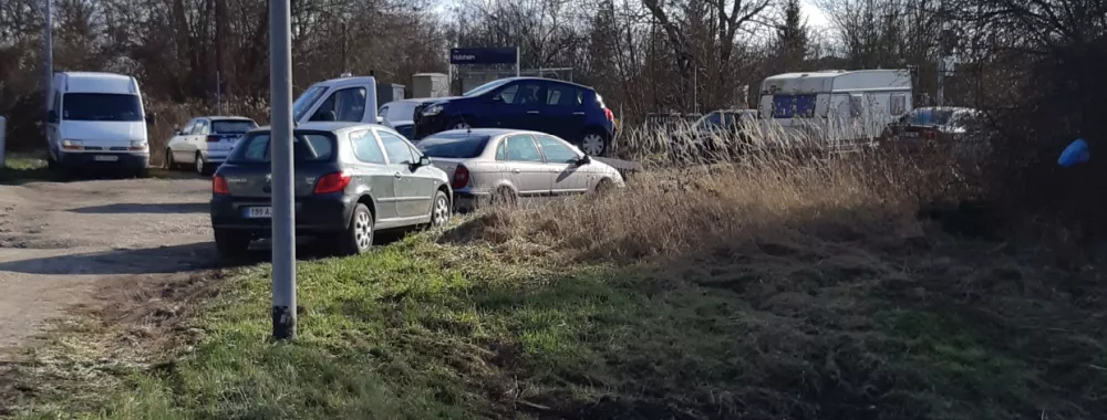 vue de la rue de Lingolsheim