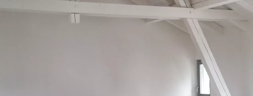 1er étage poutres et métal