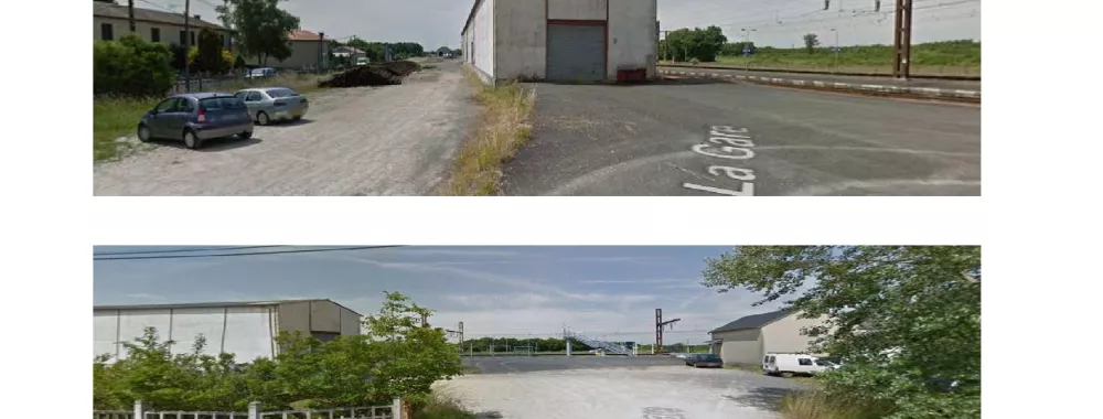 batiment de la rue et acces