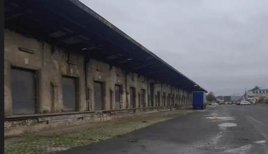 Entrepôt à louer à Soissons vue extérieure