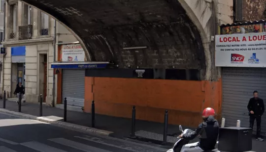 Local commercial à louer à Marseille extérieur